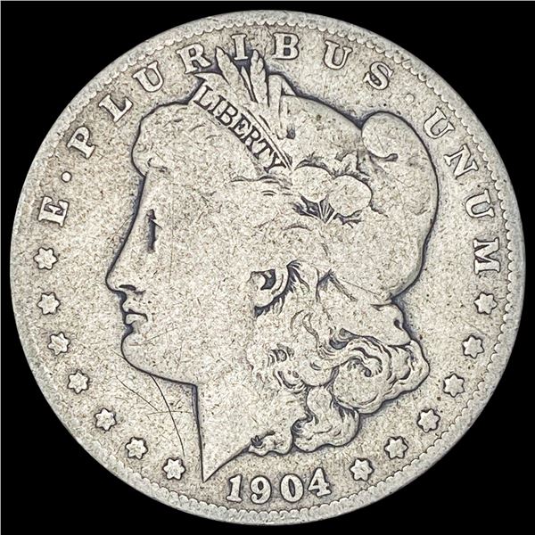 1904-S Silver Morgan Dollar NICELY CIRCULATED