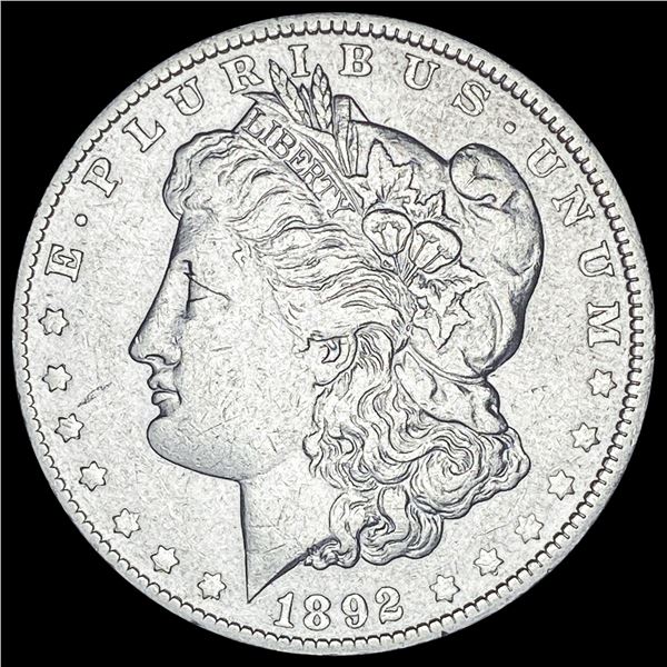 1892-S Silver Morgan Dollar NEARLY UNCIRCULATED