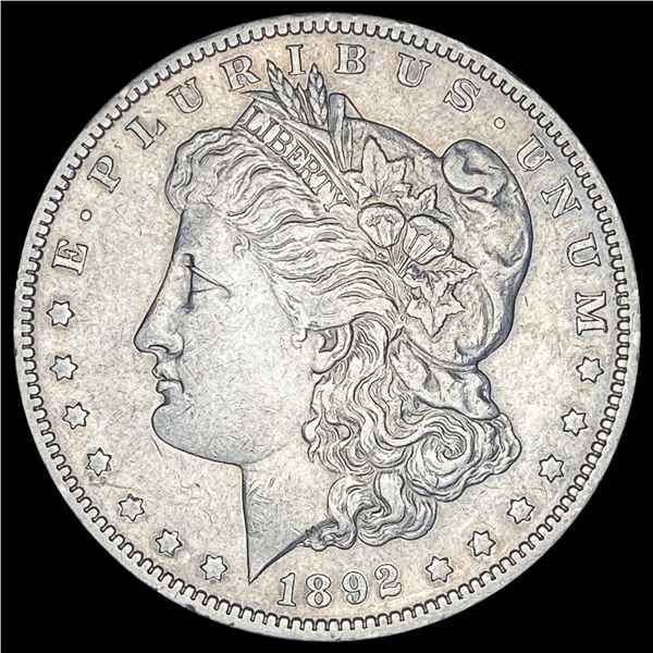 1892-S Silver Morgan Dollar NEARLY UNCIRCULATED