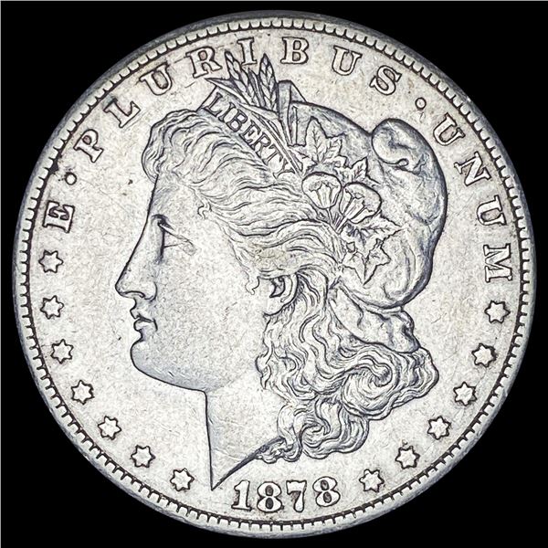 1878-S Silver Morgan Dollar CLOSELY UNCIRCULATED