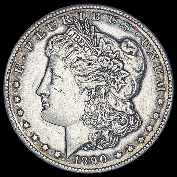 1890-CC Silver Morgan Dollar HIGH GRADE