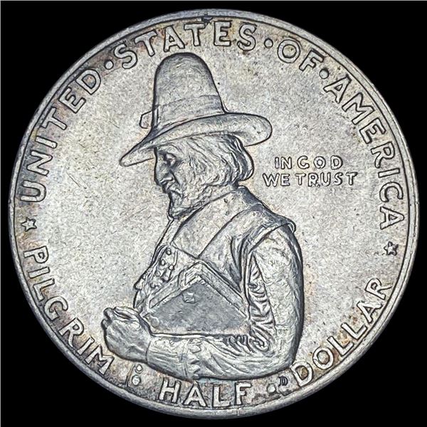 1920 Silver Pilgrim Half Dollar UNCIRCULATED