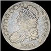 Image 1 : 1824 Capped Bust Half Dollar NICELY CIRCULATED