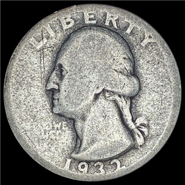1932-S Silver Washington Quarter NICELY CIRCULATED