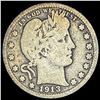 Image 1 : 1913 Barber Quarter NICELY CIRCULATED