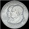 Image 1 : 1923-S Silver Half Dollar Monroe Doctrine LIGHTLY CIRCULATED