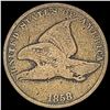 Image 1 : 1858 Copper-Nickel Flying Eagle Cent NICELY CIRCULATED