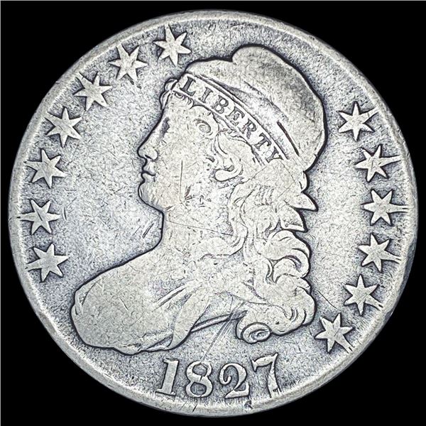 1827 Capped Bust Half Dollar NICELY CIRCULATED