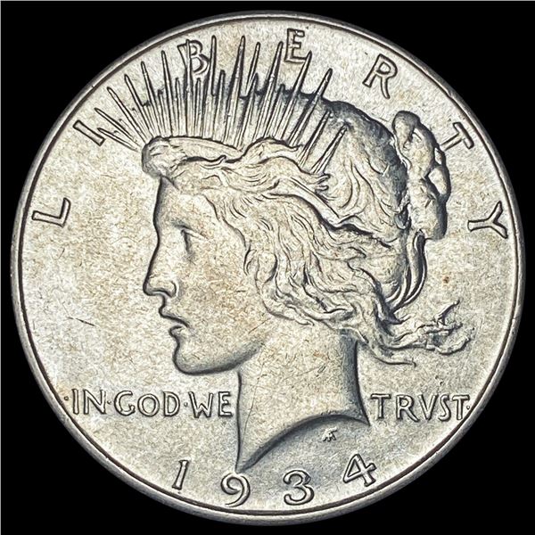 1934 Silver Peace Dollar UNCIRCULATED