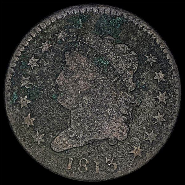 1813 Classic Head Large Cent NICELY CIRCULATED