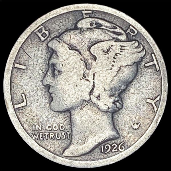 1926-S Silver Mercury Dime NICELY CIRCULATED
