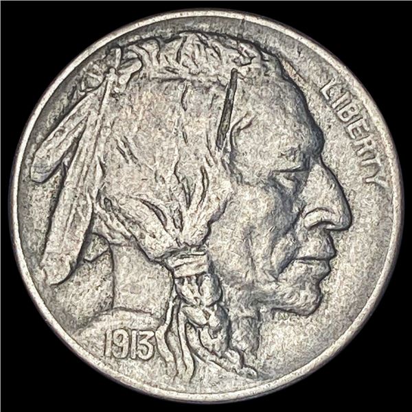 1913-S Buffalo Nickel Type 1 CLOSELY UNCIRCULATED