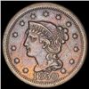 1850 Braided Hair Large Cent CLOSELY UNCIRCULATED