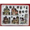 Image 2 : Avenue Noel Illuminated Porcelain Christmas Village Set