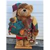 Image 1 : Stand-Up Holiday Teddy Bear Decor
