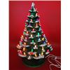 Image 1 : VTG Ceramic Light-Up Christmas Tree