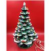 Image 2 : VTG Ceramic Light-Up Christmas Tree