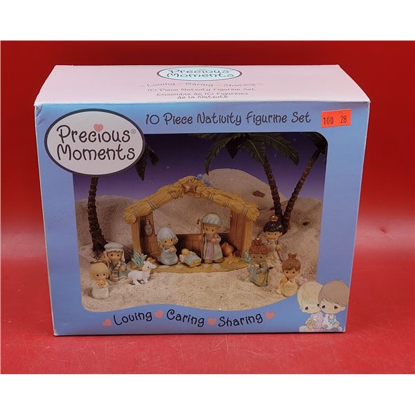 Precious Moments Nativity Figurine Set