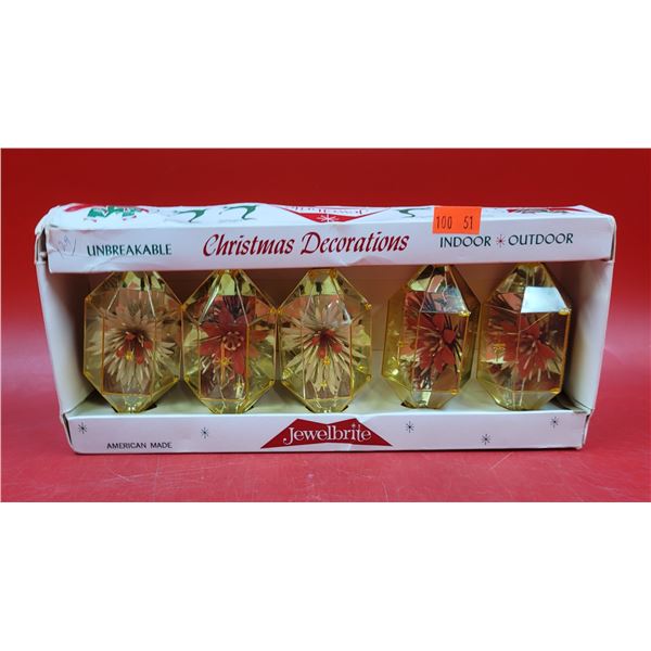 VTG Jewelbrite Indoor/Outdoor Christmas Decorations