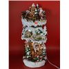 Image 1 : Ceramic Light-Up Gingerbread Treehouse