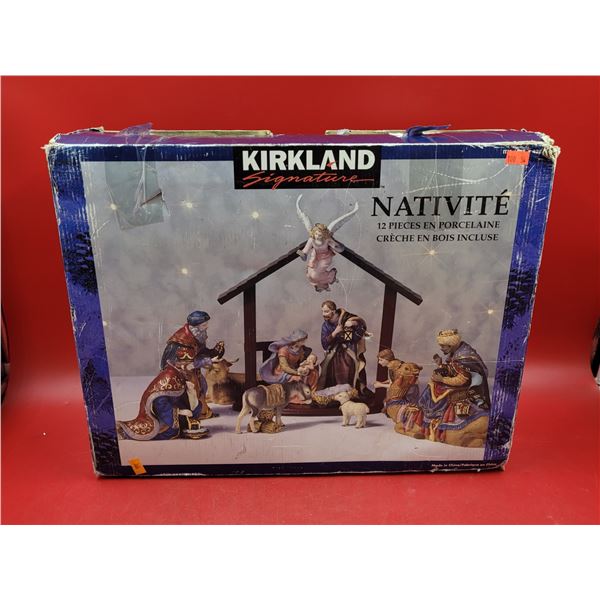 Porcelain Nativity Scene