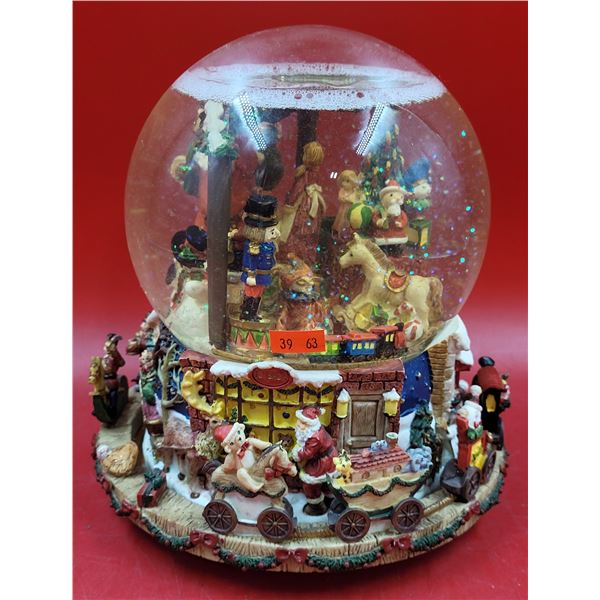 Santa's Toy Shop Globe