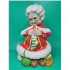 Image 1 : VTG Ceramic Knitting Mrs. Claus