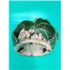 Image 2 : Ceramic Palm Frond Nativity Scene Figurine