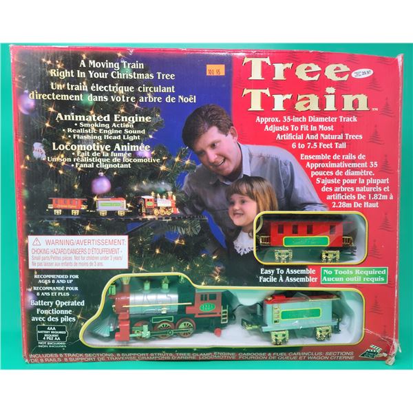 VTG Christmas Tree Train