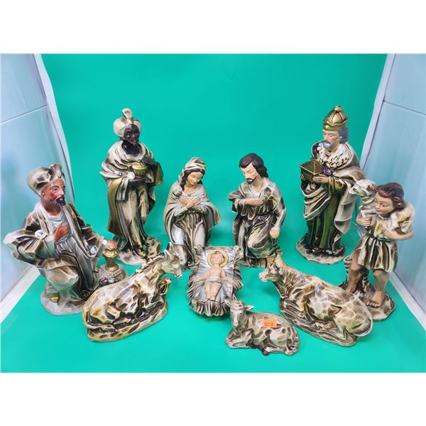 Nativity Scene Figures Made in Japan