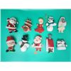 Image 1 : Lot Of 10 Assorted VTG Christmas Ornaments