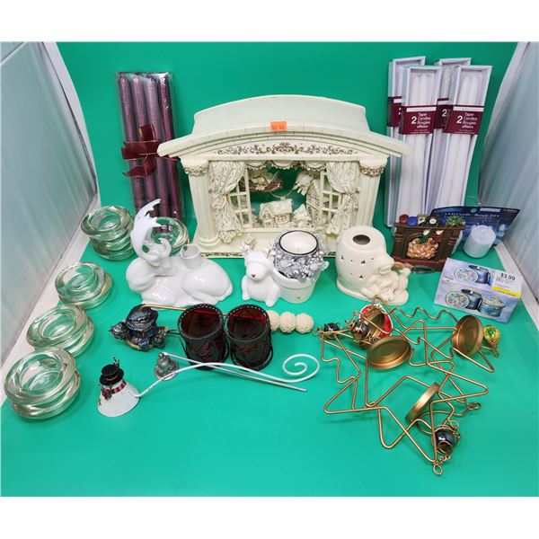 Lot Of Assorted Christmas Décor
