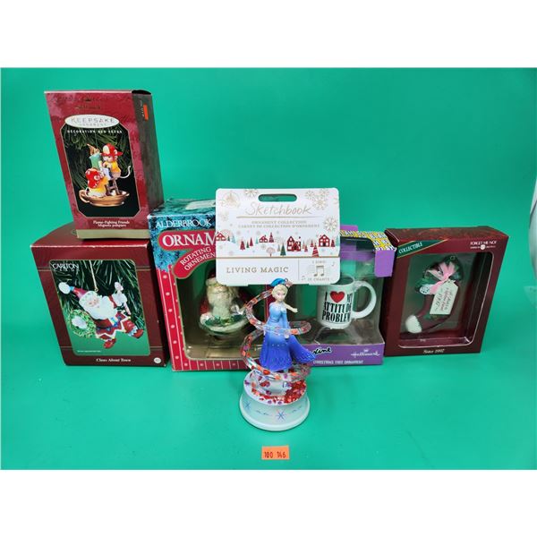 Lot Of Assorted Christmas Ornaments
