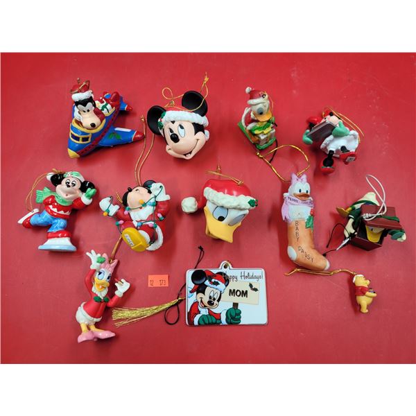 10 Disney Mickey Mouse Ornaments
