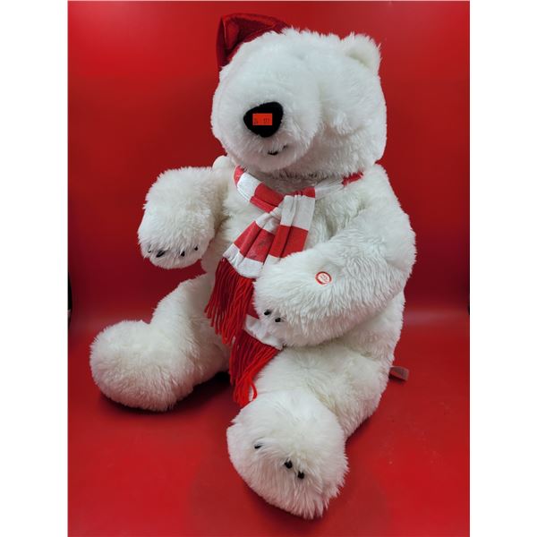 Stuffed Musical Christmas Bear