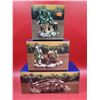 Image 1 : Trim Shoppe Winter Village Figurines w/ Deer, Bears, & Bridge
