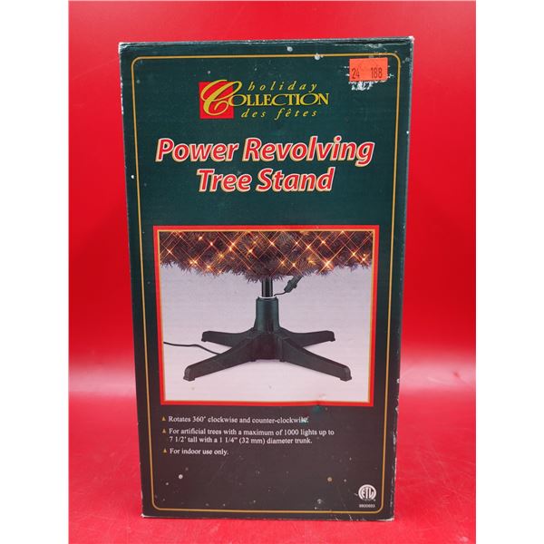Holiday Collection Power Revolving Tree Stand