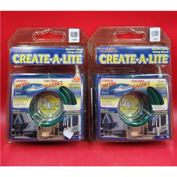 2 Globe Create-A-Light Tube Lights