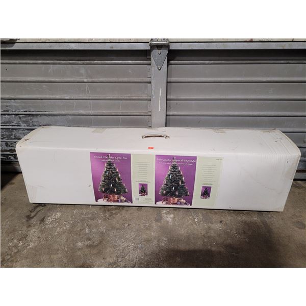 48" Fiber Optic Tree w/ Faceted Bulb Candles