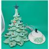Image 3 : VTG Ceramic Light-Up Christmas Tree