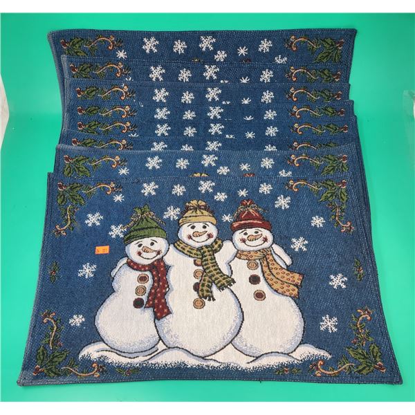 Lot of Snowmen Placemats