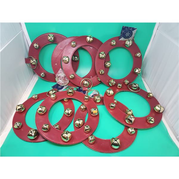 Lot of Jingling Bell Wreaths