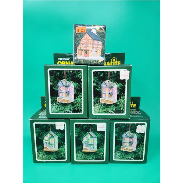 Lot of Ornalite Light-Up Ornaments