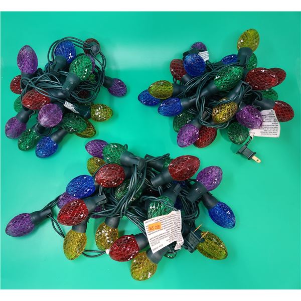 3 Bundles of Christmas Lights