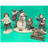 Image 1 : Lot of Assorted Ceramic Winter Figurines