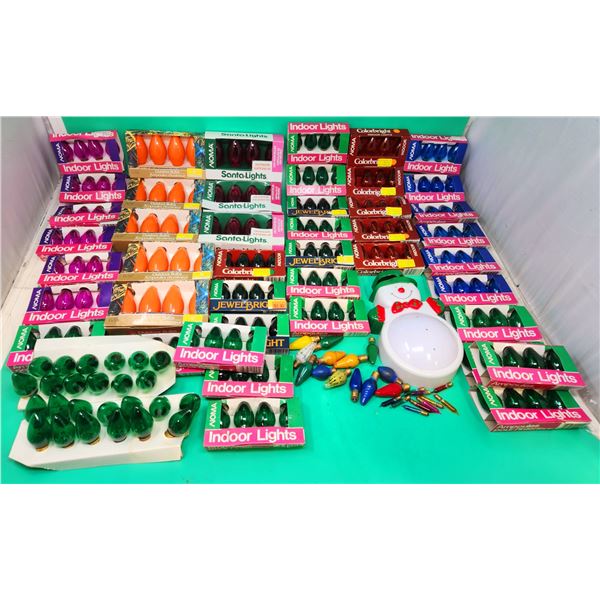 Lot of Assorted Noma Christmas Bulbs