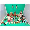 Lot of Assorted Christmas Ornaments w/ Snowmen, Santa Claus, & More