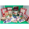 Image 1 : Christmas Stationery Lot w/ Paper, Cards, & Envelopes