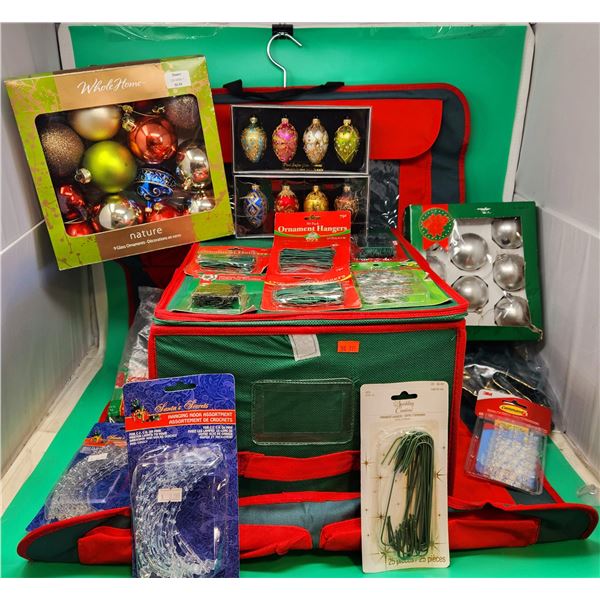Lot of Assorted Ornaments & Hangers