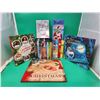 Lot of Christmas Books, DVDs, & VHSs w/ Frosty VHSs, Olaf's Night Before Christmas Book, & More